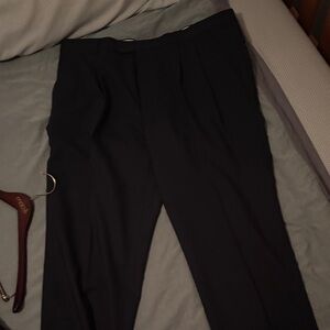 Paul Fredrick Black Dress Pants